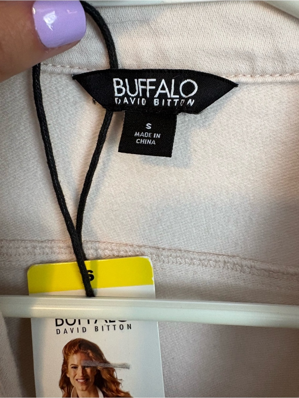 Buffalo David Bitton Light Pink Denim Trucker Jacket - Picture 2 of 6